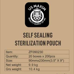 US Maxim Self Sealing Sterilization Pouch 4000pcs/Case