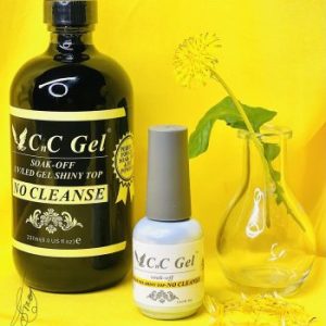 CnC Soak-off UV/LED Gel Shiny Top Coat 8oz