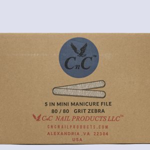 CnC Mini Manicure File Grit Zebra 5000pcs/Case