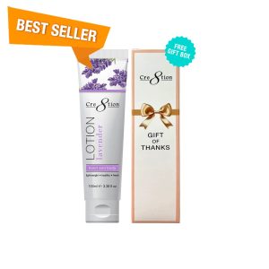 Cre8tion Hand & Body Lotion Lavender 100ml/fl. 3.3 - Gift box Free