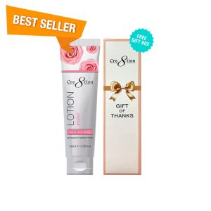Cre8tion Hand & Body Lotion Rose 100ml/fl. 3.3 - Gift box Free