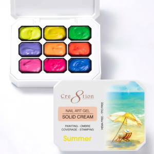 Nail Art Gel Solid Cream - Summer