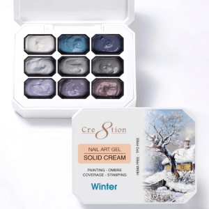 Nail Art Gel Solid Cream - Winter